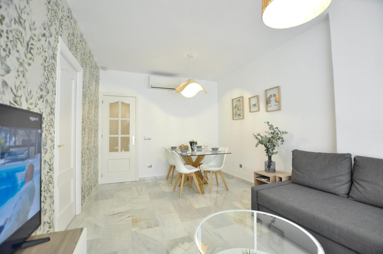 Luminoso Y Coqueto Apartamento Con Jardin มาลากา ภายนอก รูปภาพ